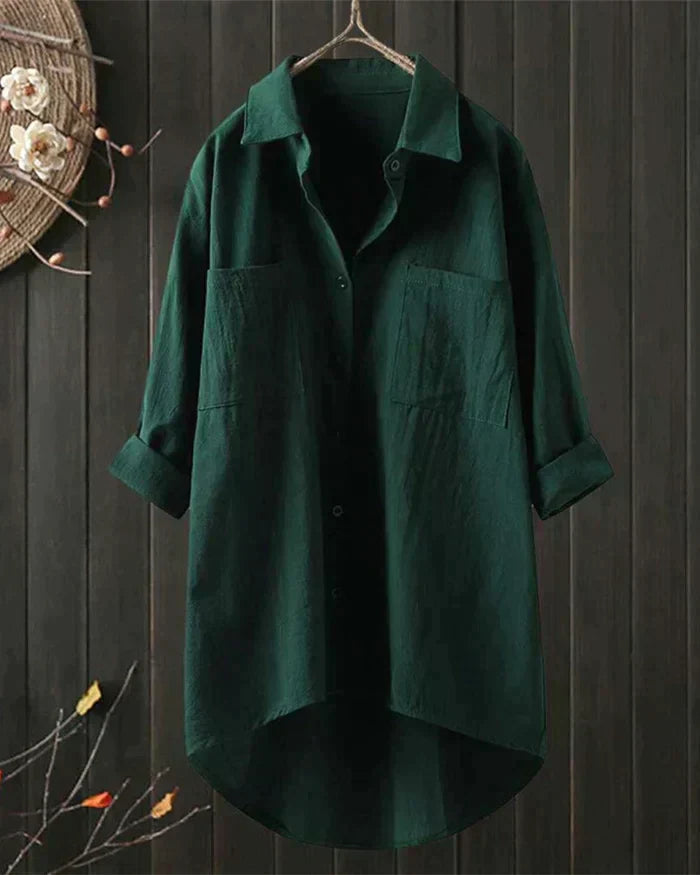 Lily | Women's Cotton Shirt Oversized 4