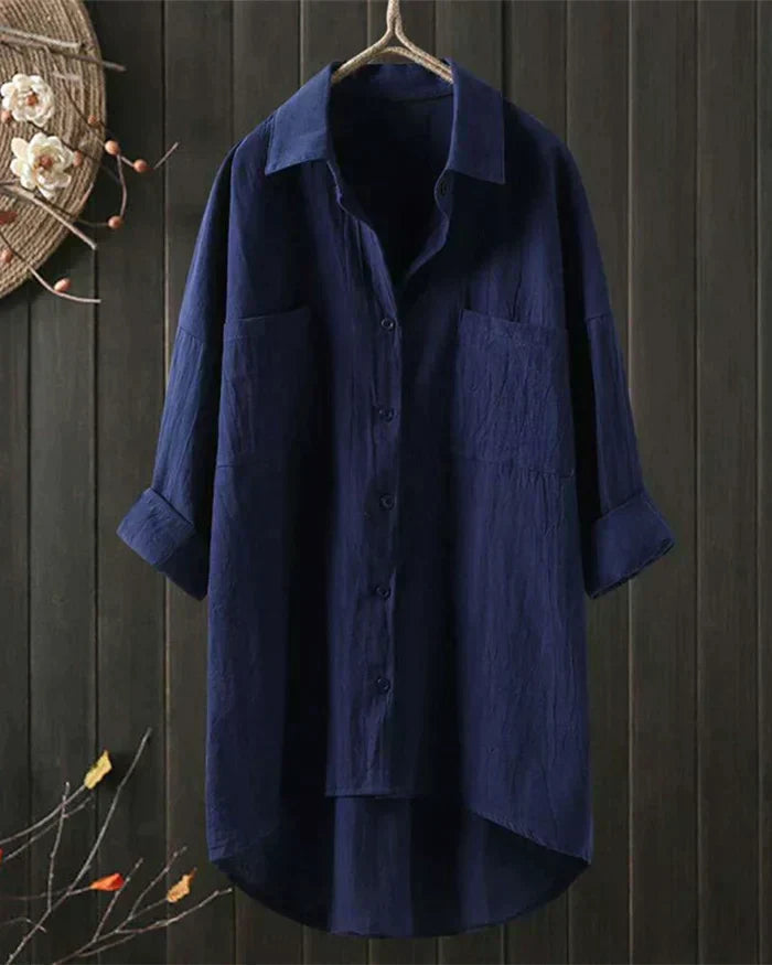 Lily | Women's Cotton Shirt Oversized 5