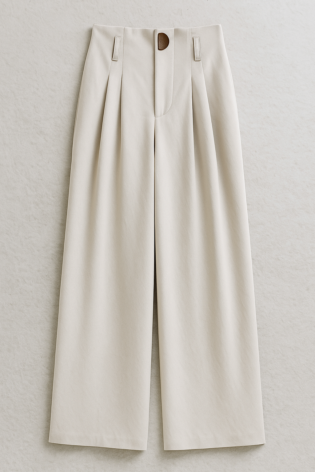 Women’s High-Waisted Wide-Leg Trousers – Elegant Pleated Design for Smart and Modern Styling 1