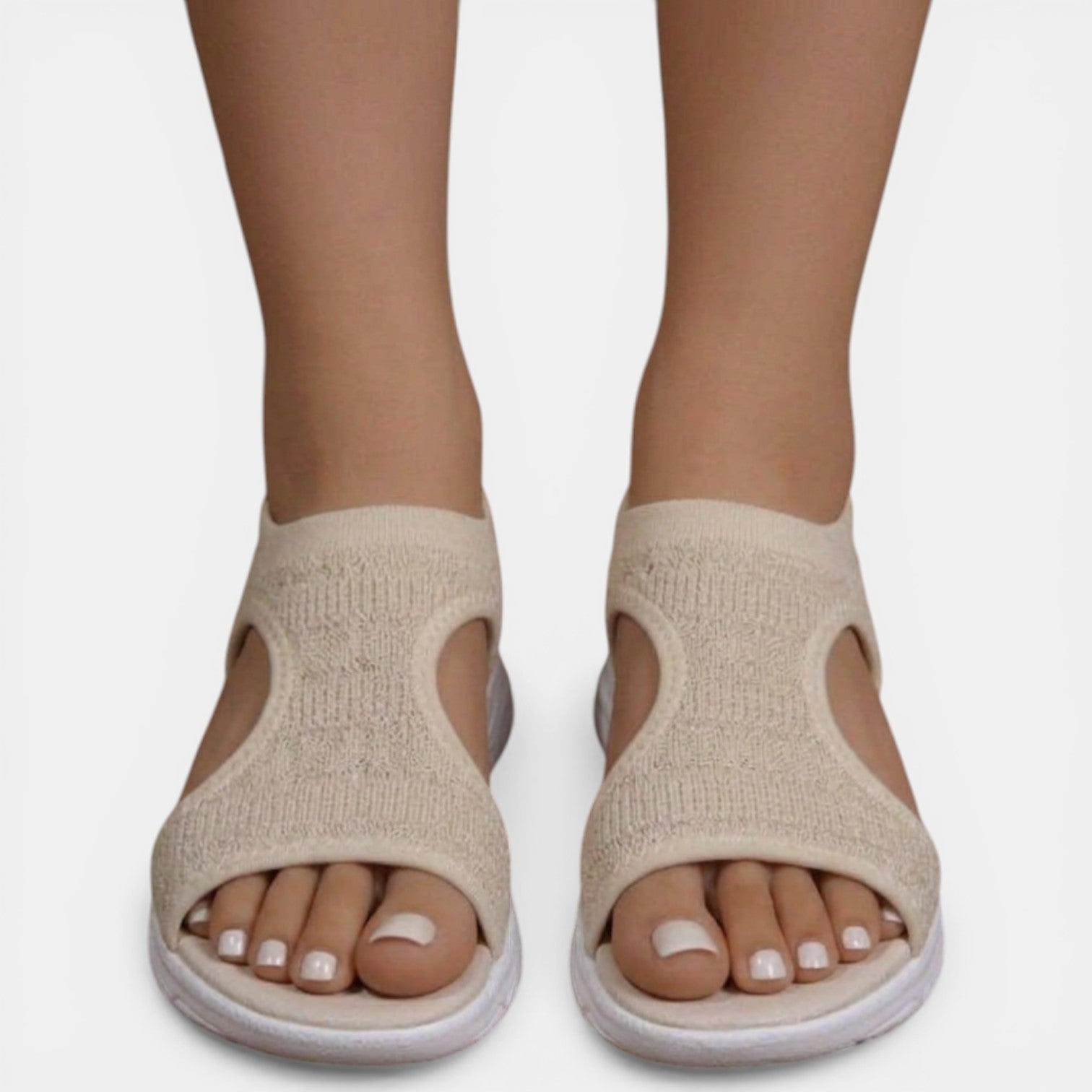Women's Knit Orthopedic Sandals Slip-On 4