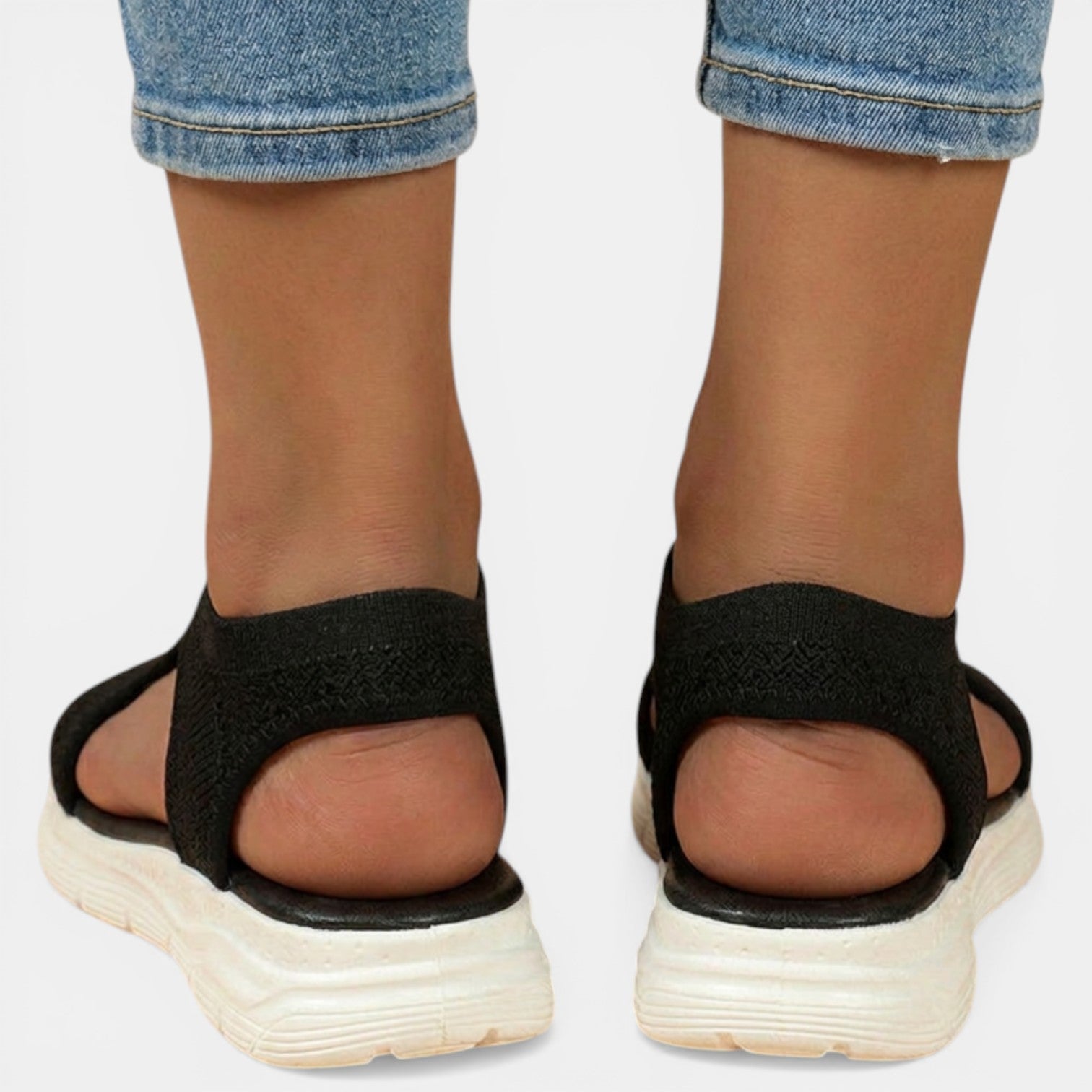 Women's Knit Orthopedic Sandals Slip-On 8