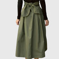 Women's Midi Skirt A-Line 0