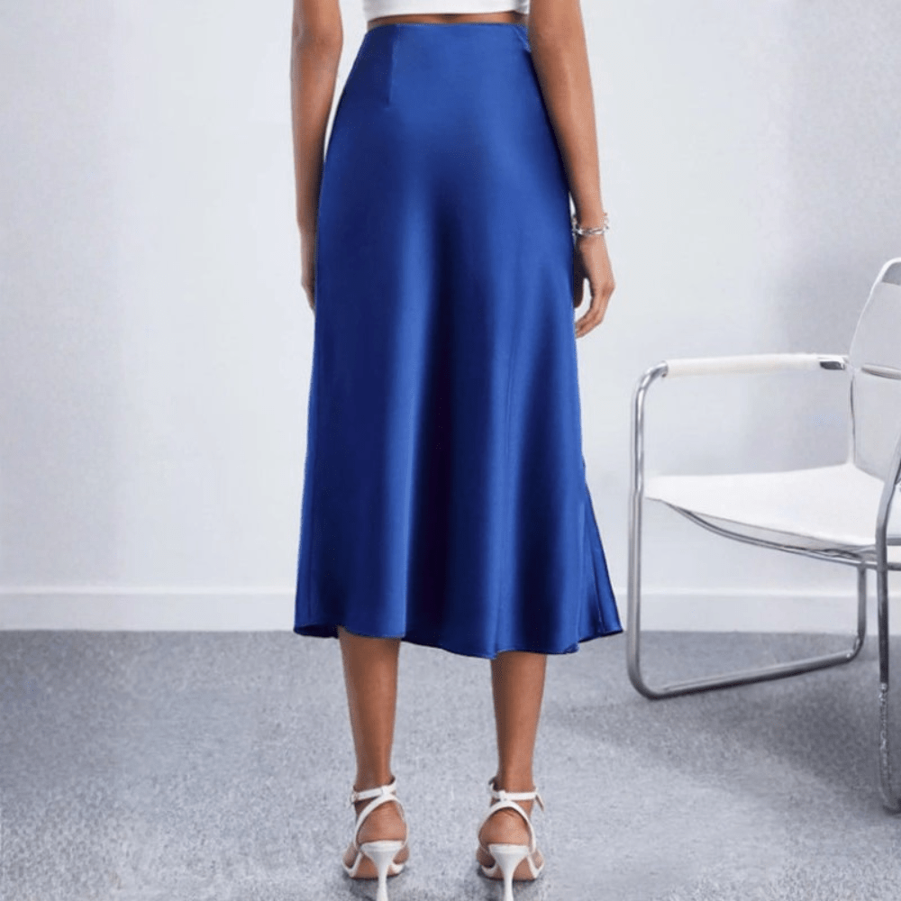 Women's Midi Skirt Side Slit 3