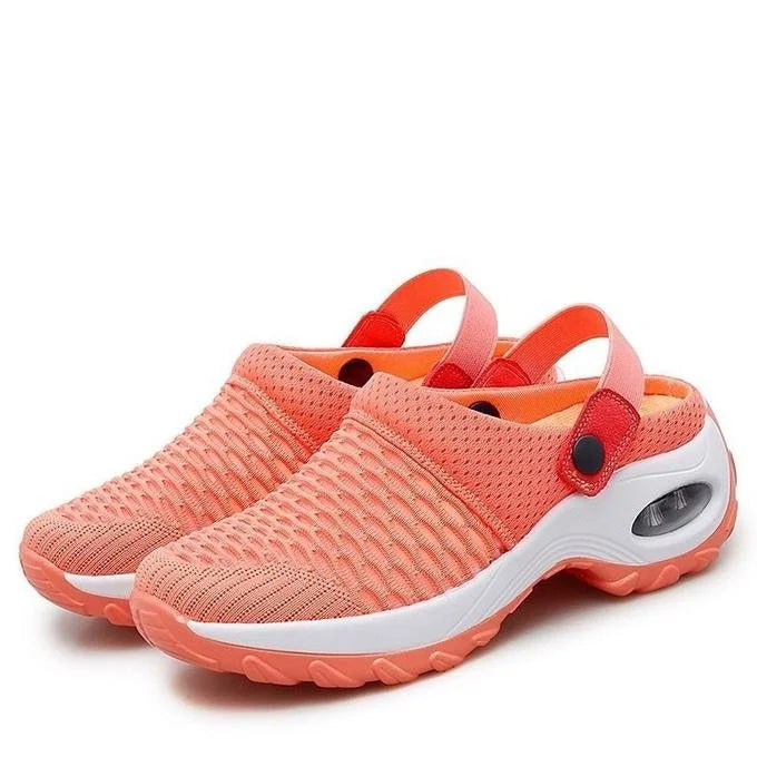 Women's Orthopaedic Knitted Mesh Slingback Air Cushion Sandals 1