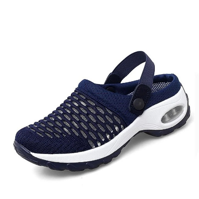 Women's Orthopaedic Knitted Mesh Slingback Air Cushion Sandals 4