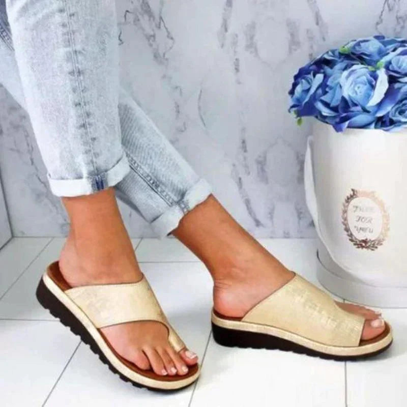 Women's Orthopaedic Toe Separator Platform Comfortable Sandals 3