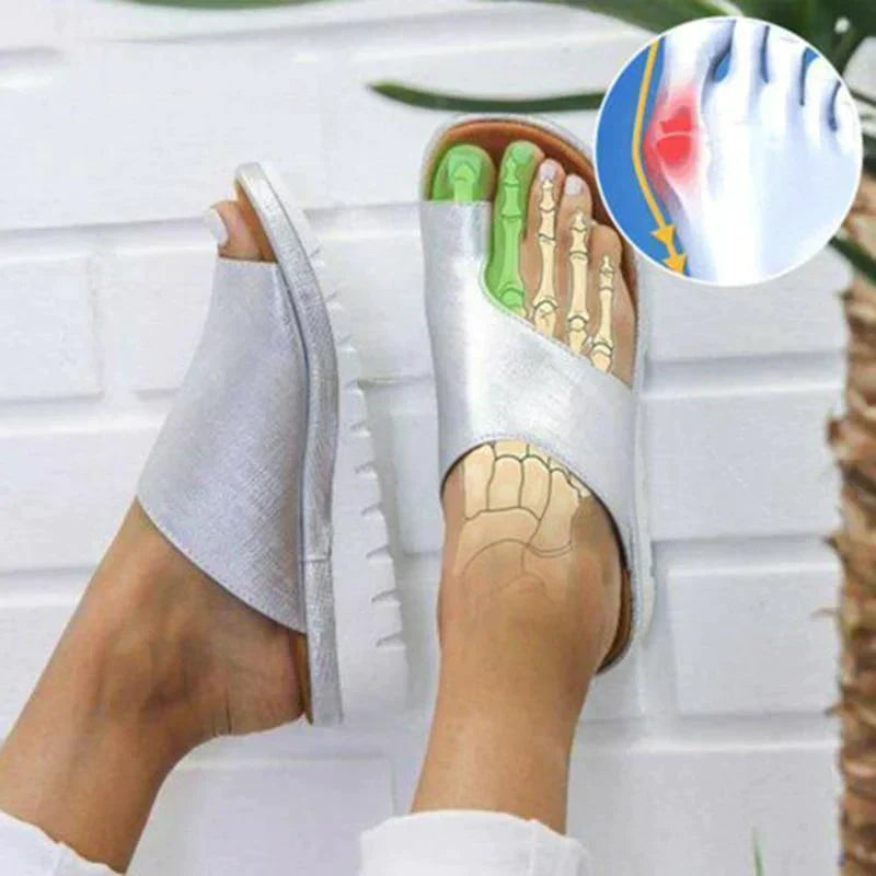 Women's Orthopaedic Toe Separator Platform Comfortable Sandals 8