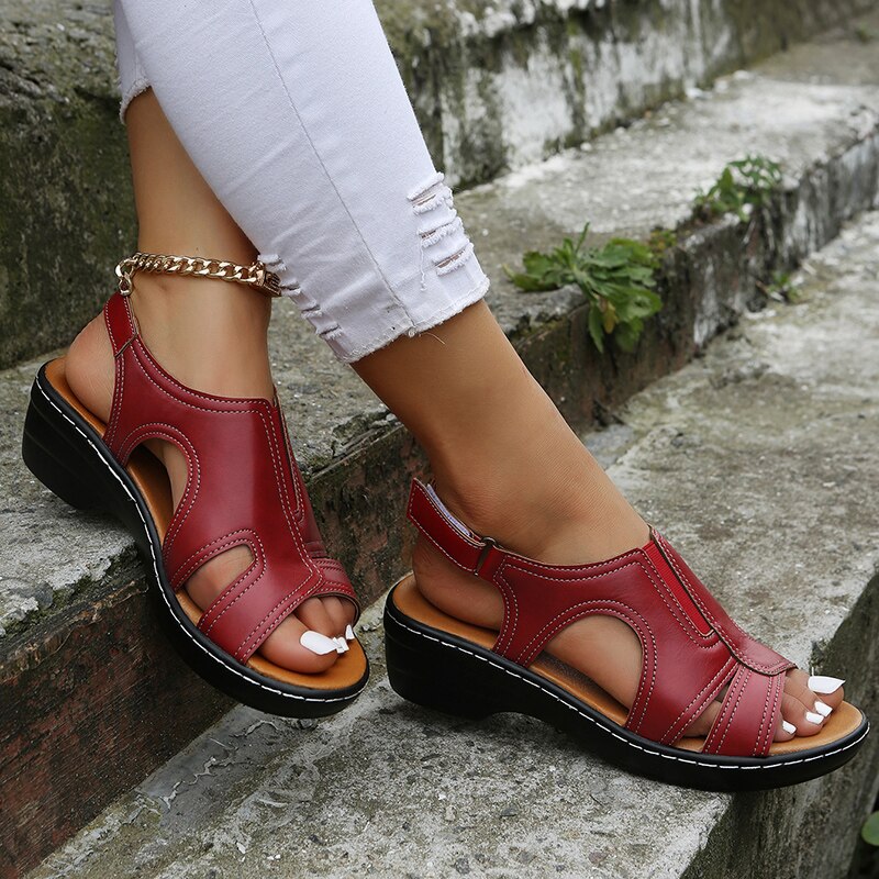 Women's Orthopedic Cut-Out Slingback Comfortable Sandals 6