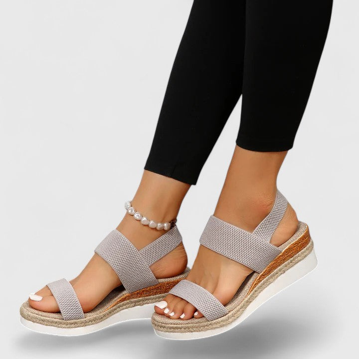 Women's Orthopedic Sandals Platform Wedge 4