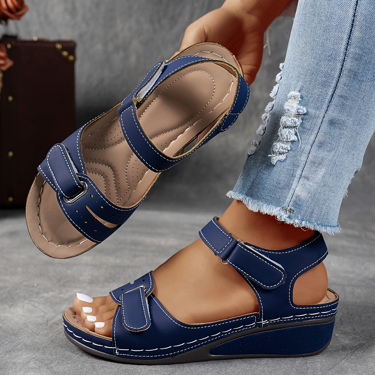 Women's Orthopedic Wedge Sandals 6