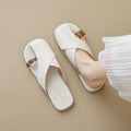 Women's Sandals Crisscross Buckle Detail 0