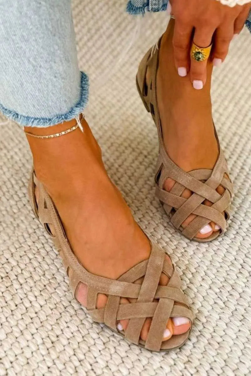 Women's Woven Strap Sandals 0